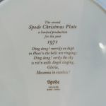Paret julfat - Spode Christmas Plate
