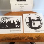 Set med 6 st grafiska blad - HC Andersson