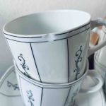 Teservis Lidköping - Einar Forseth - 9 koppar med fat