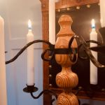 Kandelaber för 8 ljus