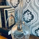 Glasvas med glashandtag