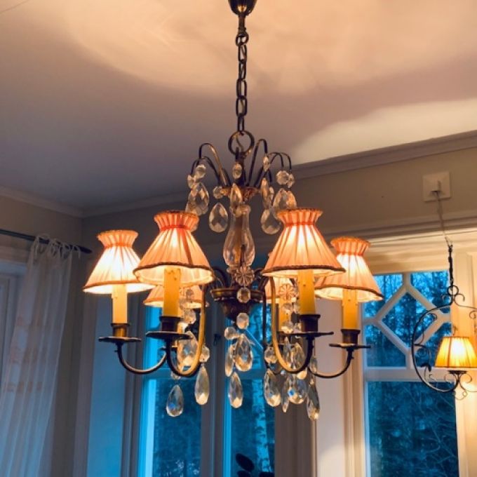 Takkrona med NYA skärmar