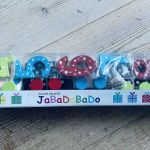 Födelsedagståg siffror 0-9 tågvagnar