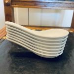 Set med 7 porslinsskedar - Royal Porcelaine