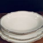 Set med 5 fina uppläggningsfat - Hutschenreuther Bavaria