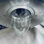 Hänglampa industriell stil krom