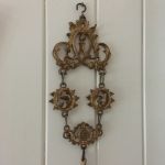 Brännförgylld del till lampa - finns 2