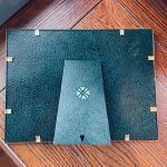 Metallram dekorativ - med äldre tidningsurklipp "Snöbollskastning"