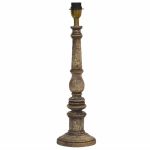 Lampfot Oxford - trä - 2 färger - 2 storlekar