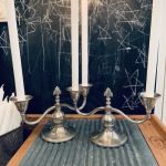 Paret ljusstakar Atla Nysilver