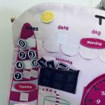 Tygkalender för lek