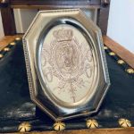 Antik metallram 8-kantig