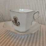 Kopp med Fat - Monogram ML