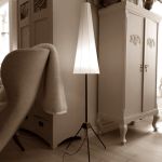 Golvlampa 50-talsstil