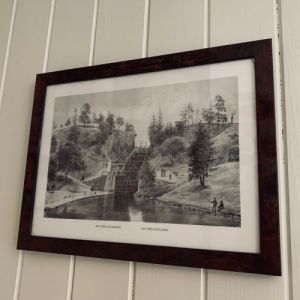 Tavla Tryck De Gamla Slussarne