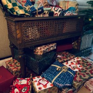 Blombord gustaviansk stil