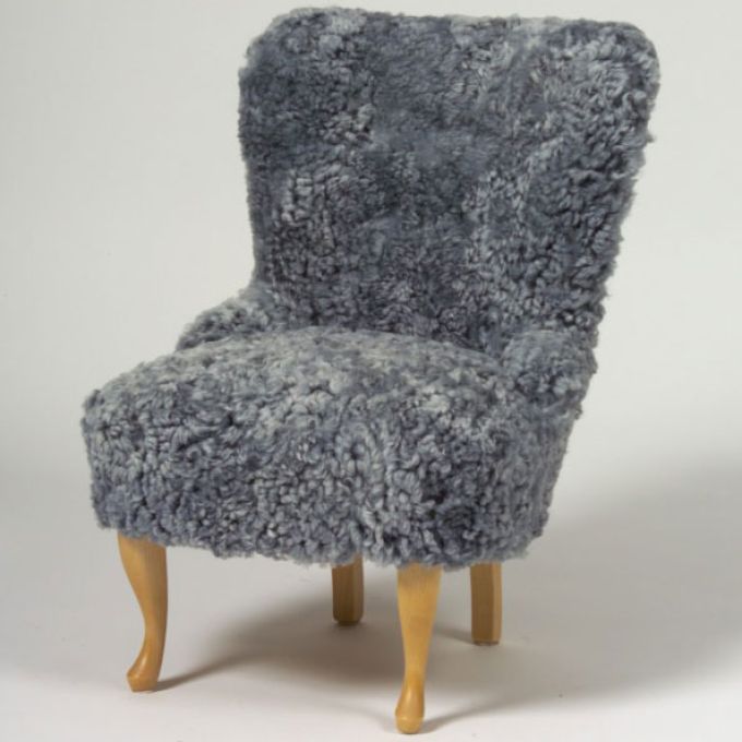 Emmafåtölj Barnmodell Fårskinn