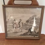 LIten tavla - äldre tryck