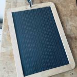 Griffeltavla dubbelsidig