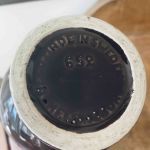 Keramikvas Rosa Ljung Tupp brunlaserad