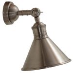 Vägglampa Paxton i Mässing