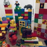 Stor Duplosats med låda - 338 bitar