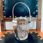 Vinkylare i glas - med metalltång