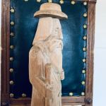 Snidad trägubbe hög