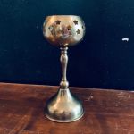 Ljuslykta mässing värmeljus