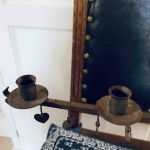 Kandelaber luffarkonst för julgransljus