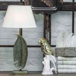 Bordslampa Tamara m linneskärm