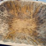 Träskål handkarvad