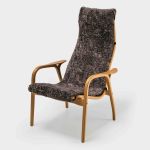 Stolsöverdrag Fårskinn - modell Lamino