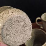 Set m 3 st handdrejade muggar