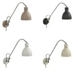 Vägglampa GOTLAND - 4 färger