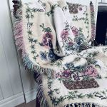 Pläd med vackra färger 120*144 cm