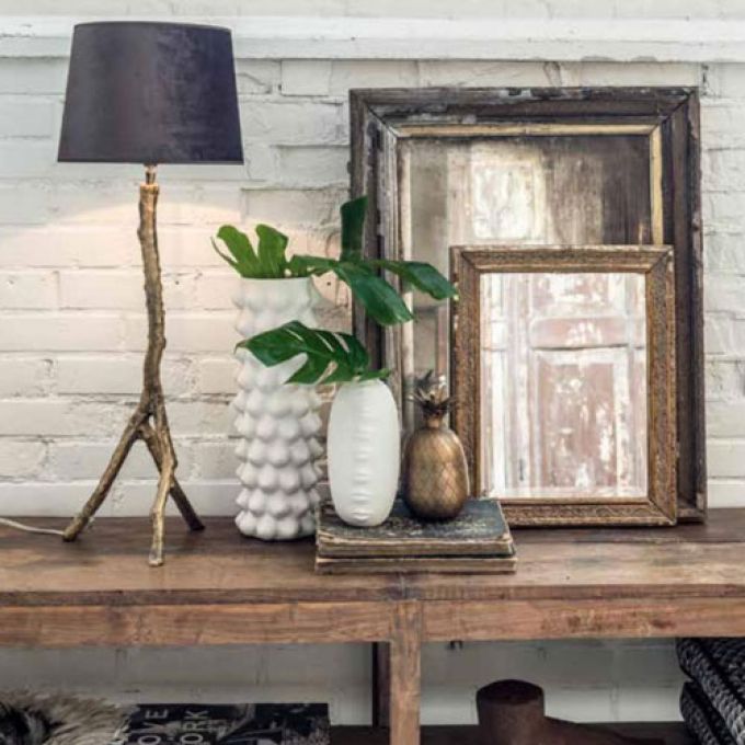 Branch Bordslampa med skärm Roma