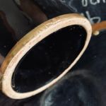 Stort keramikkrus m metallband