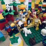 Stor Duplosats med låda - 338 bitar