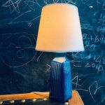 Bordslampa Rörstrand stengods - ny el