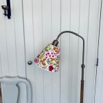 Skärm m toppringfäste - mönster Herbarium av Stig Lindberg - 4 färger