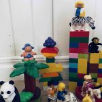 Stor Duplosats med låda - 338 bitar