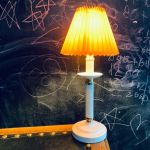 Bordslampa metall ny el