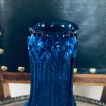 Mörkblå vas 60-tal