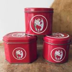 Set med 3 juliga burkar motiv Jenny Nyström