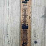 Gamla Mått och Vikter - Träbricka