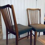 Set med 4 st 60-talsstolar