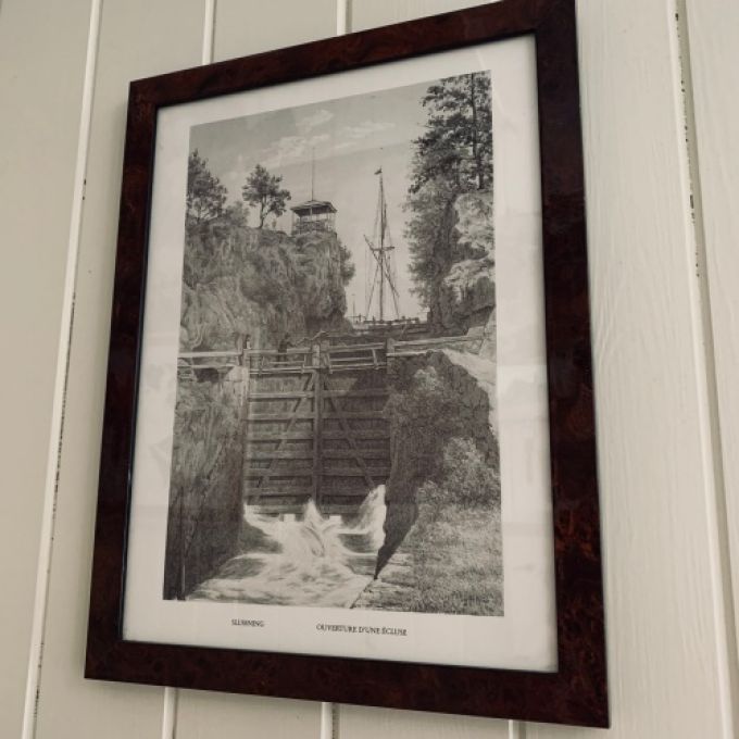 Tavla Tryck Slussning