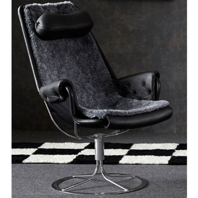 Fårskinnsöverdrag Stolsöverdrag - modell Jetson