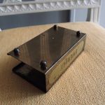 Metall ask för tändstickor